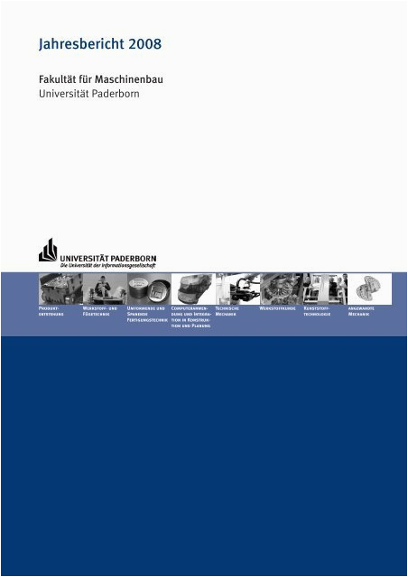 jahresbericht 2008 fakultat fur maschinenbau universitat