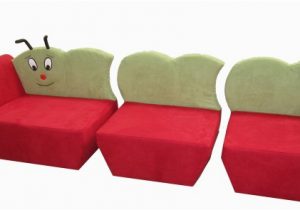 Couch Stoff Qualität Kindersofa Raupe